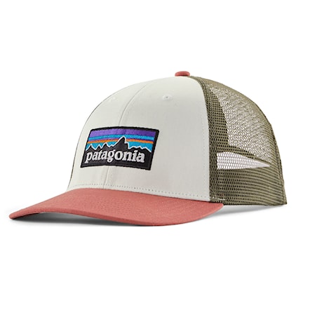 Kšiltovka Patagonia P-6 Logo Lopro Trucker birch white 2025 - 1