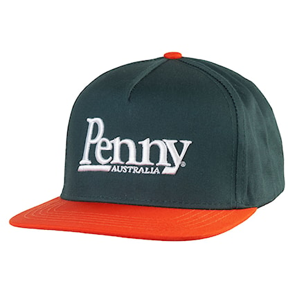 Kšiltovka Penny Cap-Snapback orange/dark green 2017 - 1