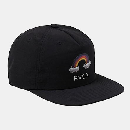 Cap RVCA Rainbow Connection Snapback black 2023 - 3
