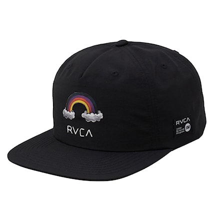 Kšiltovka RVCA Rainbow Connection Snapback black 2023 - 1