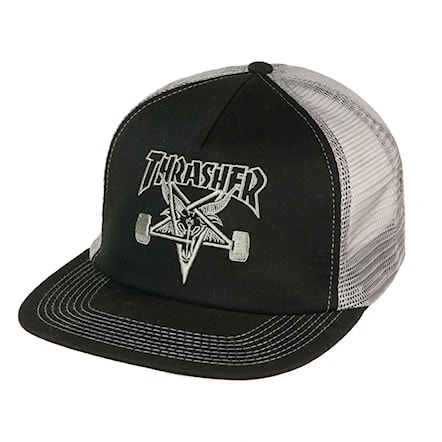 Šiltovka Thrasher Skategoat black/grey 2017 - 1