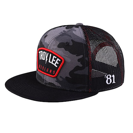 Cap Troy Lee Designs Bolt Patch black camo 2024 - 1