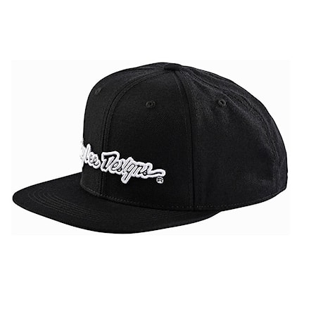 Šiltovka Troy Lee Designs Signature Snapback black/white 2024 - 1