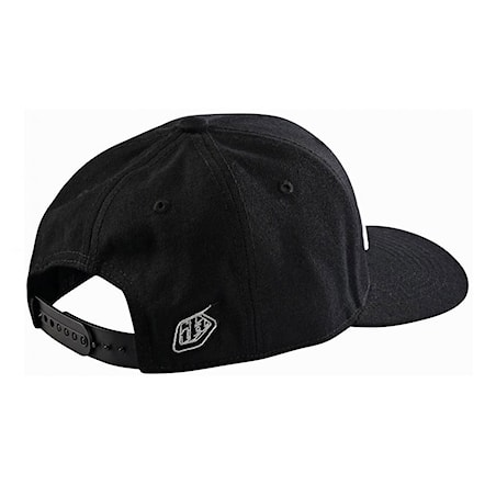 Czapka z daszkiem Troy Lee Designs Signature Snapback Curved black/white 2024 - 2