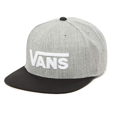 Cap Vans Drop V II Snapback heather grey/black 2020 - 1