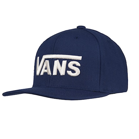 Czapka z daszkiem Vans Drop V Snapback Boys dress blue 2015 - 1