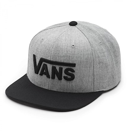 Cap Vans Drop V Snapback heather grey/black 2016 - 1