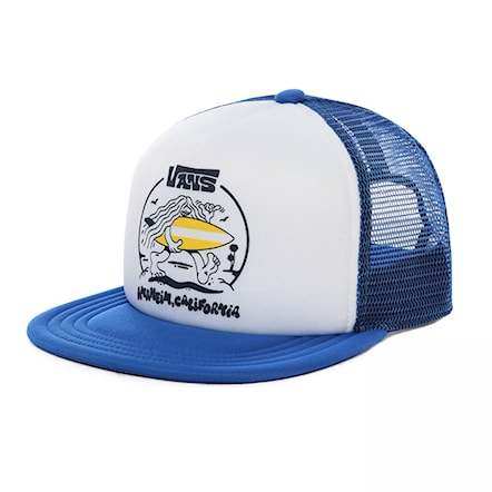 Cap Vans Wheres The Beach Trucker Boys white/victoria blue 2020 - 1