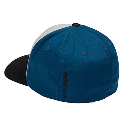 Cap Volcom Full Stone Heather Flexfit deep blue 2025 - 2