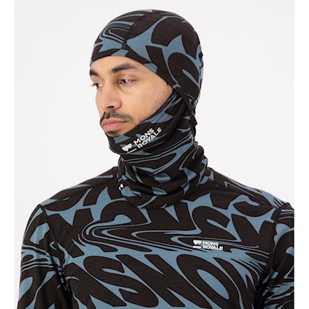Kukla Mons Royale Santa Rosa Merino Balaclava signal lost goblin blue 2026 - 3
