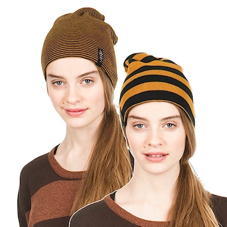 Czapka Nikita Basic Bee jet black/spicy mustard 2014 - 1