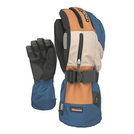 Snowboard Gloves Level Star navy blue 2021 - 1