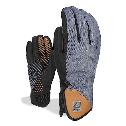 Snowboard Gloves Level Suburban blue/grey 2020 - 1