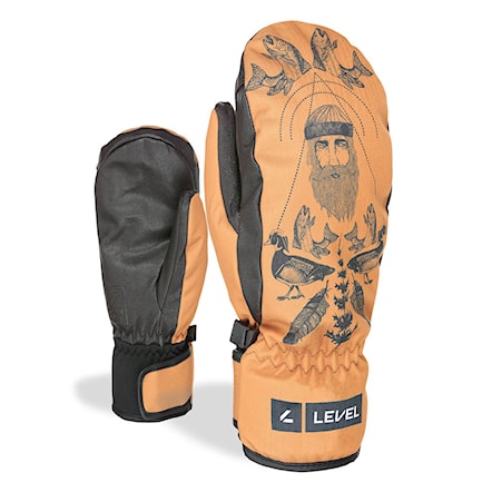 Snowboard Gloves Level Vertigo Pro Mitt pk brown 2021 - 1