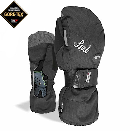 Snowboard Gloves Level Wms Half Pipe Mitt Gore-Tex black 2018 - 1