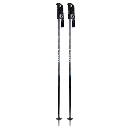 Lyžařské hůlky Line Grip Stick black 2020 - 1