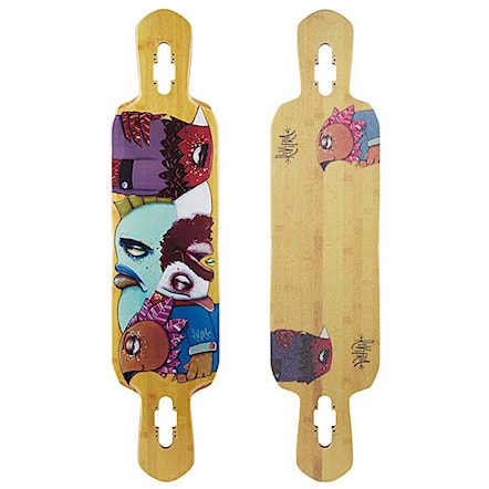 Longboard Deck Riviera Word To The Wise - 1