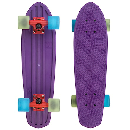 Longboard Globe Bantam Mash Ups purple/red/clear multi - 1