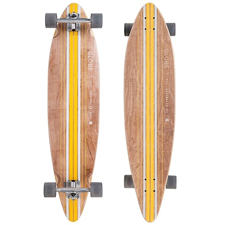 Longboard Globe Pinner brown/yellow - 1