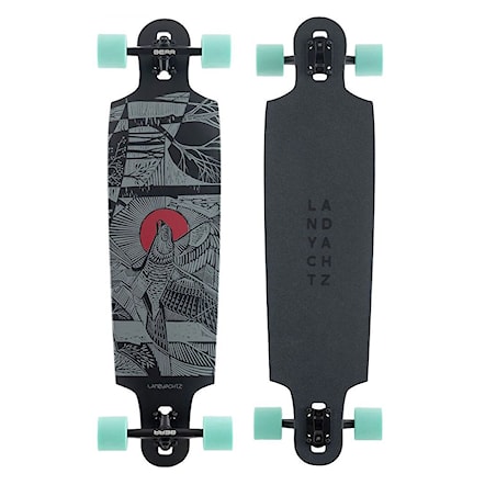 Longboard Landyachtz Drop Cat Seeker Black 38 2022 - 1