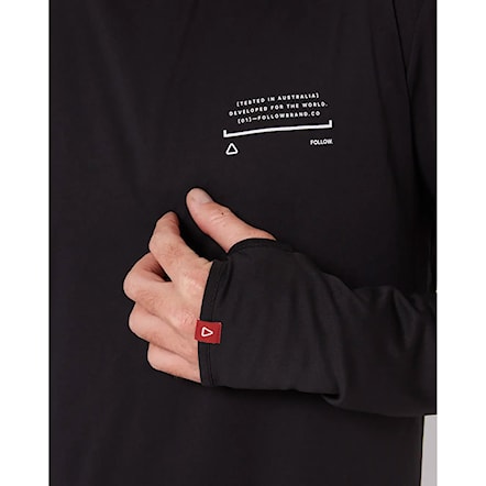Lycra Follow Sun Hood L/S black 2025 - 6