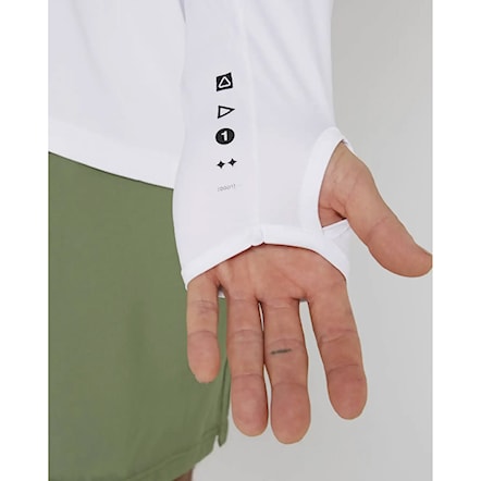 Lycra Follow Sun Hood L/S white 2025 - 6