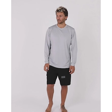 Lycra Follow Water Tee L/S light grey 2025 - 4