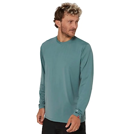 Lycra Follow Water Tee L/S olive 2025 - 1