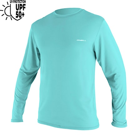 Lycra O'Neill Basic Skins L/S Sun Shirt canal blue 2026 - 1