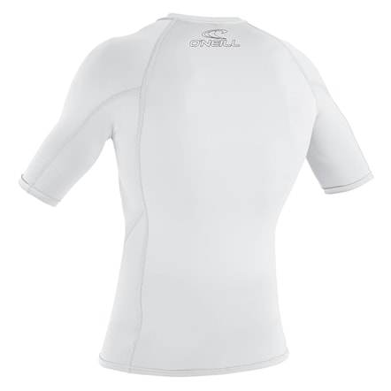 Lycra O'Neill Basic Skins S/S Rash Guard white 2024 - 2