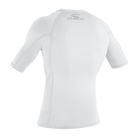 Lycra O'Neill Basic Skins S/S Rash Guard white 2024 - 2
