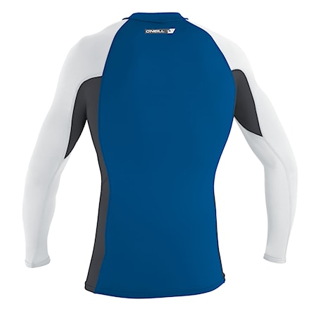 Lycra O'Neill Premium Skins L/S Rash Guard deep sea/graphite/white 2025 - 2