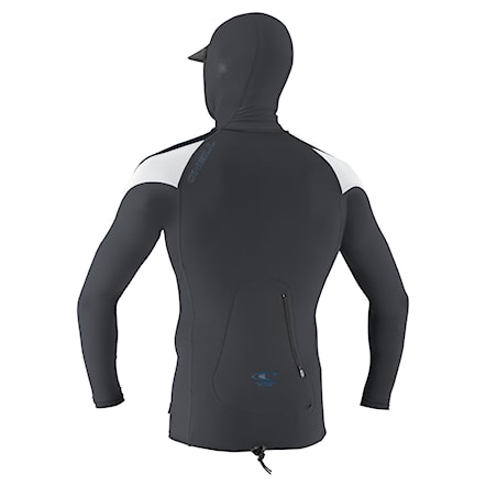 Lycra O'Neill Premium Skins O'zone L/S Rash Guard W/Hood graphite/slate/white 2025 - 2