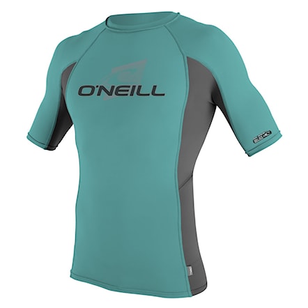 Lycra O'Neill Skins S/s Crew mineral/graphite/mineral 2016 - 1