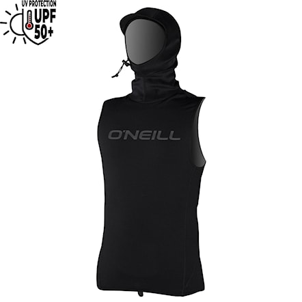 Lycra O'Neill Thermo-X Vest W/Neo Hood black 2024 - 1