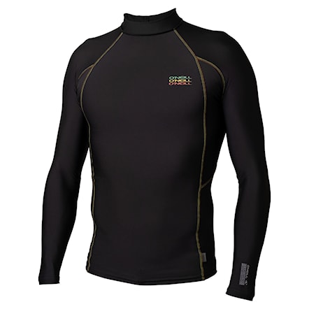 Lycra O'Neill TRVLR Graphic Skins L/S Rash black/black:multi rasta 2025 - 1