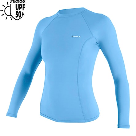Lycra O'Neill Wms Basic Skins L/S Rash Guard azurine 2026 - 1