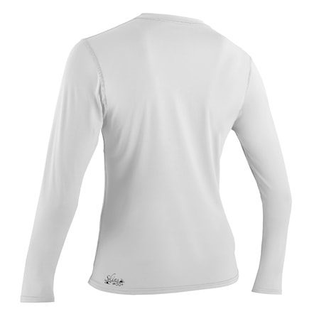 Lycra O'Neill Wms Basic Skins L/S Sun Shirt white 2024 - 2