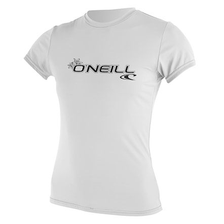 Lycra O'Neill Wms Basic Skins S/S Sun Shirt white 2024 - 1