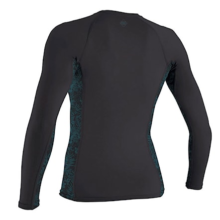 Lycra O'Neill Wms Hyperfreak Skins L/S Rash Guard temperedsteel/shaded island sky 2026 - 2