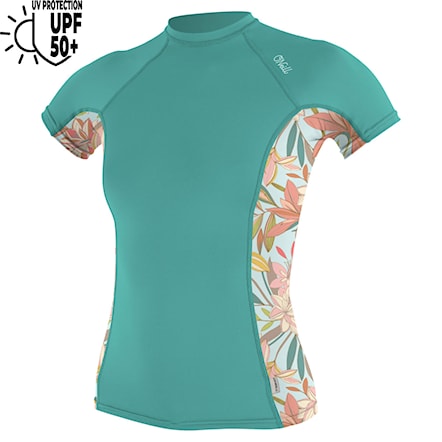 Lycra O'Neill Wms Side Print S/S Rash Guard canton/dalia 2024 - 1