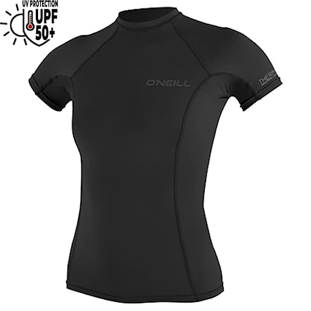 Lycra O'Neill Wms Thermo-X S/S Crew black 2024 - 1