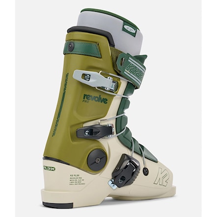 Ski Boots K2 Revolve Pro beige/green 2024 - 2
