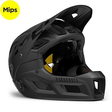 Bike Helmet MET Parachute MCR MIPS black/matt glossy 2022 - 1