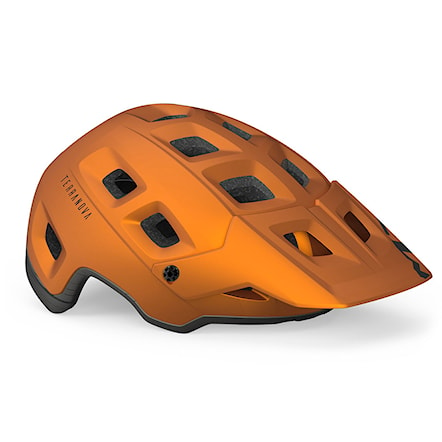 Bike Helmet MET Terranova orange titanium metallic/matt 2022 - 1