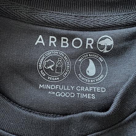Mikina Arbor Draft Hoodie ink grey 2024 - 4