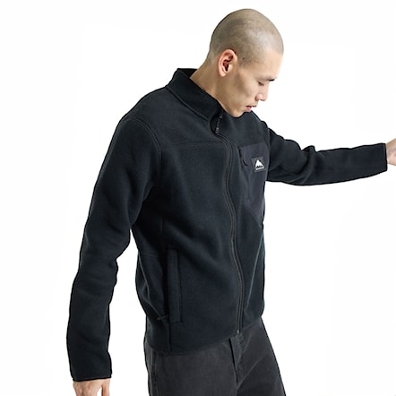 Hoodie Burton Cinder FZ true black 2024 - 2