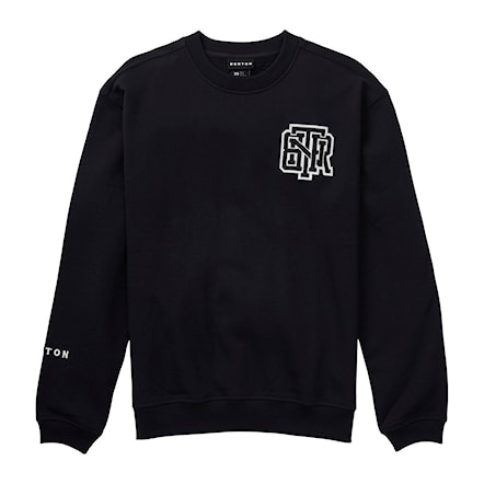 Hoodie Burton Collegiate Crew true black 2025 - 1