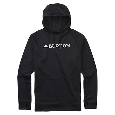 Bluza techniczna Burton Crown Bonded Pullover Hoodie true black 2017 - 1