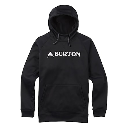 Technical Hoodie Burton Crown Bonded Pullover true black 2018 - 1